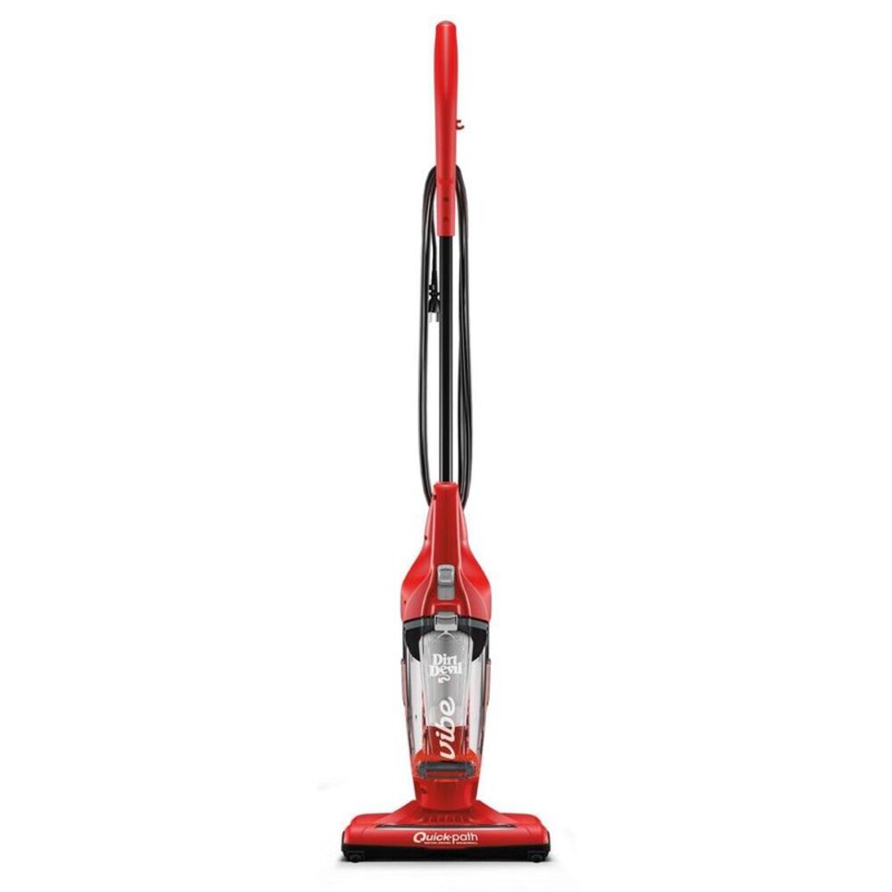 Vibe 3-in-1 Corded Stick Vacuum Cleaner with Removable Handheld - Red